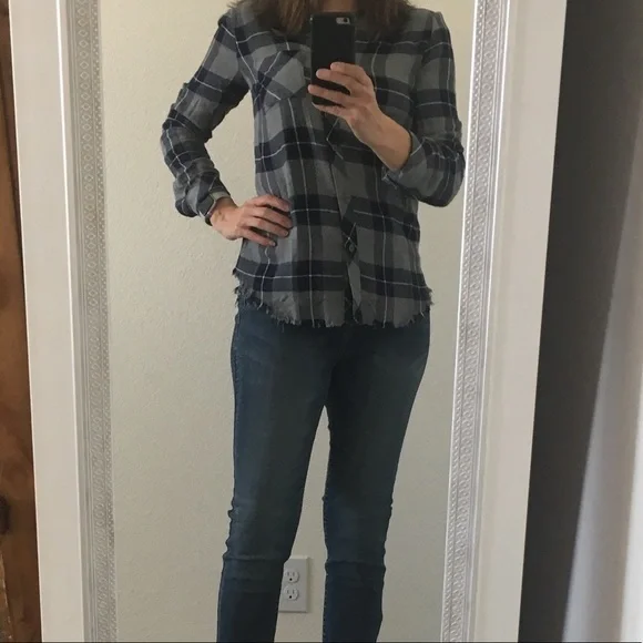 🎈CLEARANCE SALE🎈 Catherine Malandrino Flannel Tunic - Picture 3 of 5